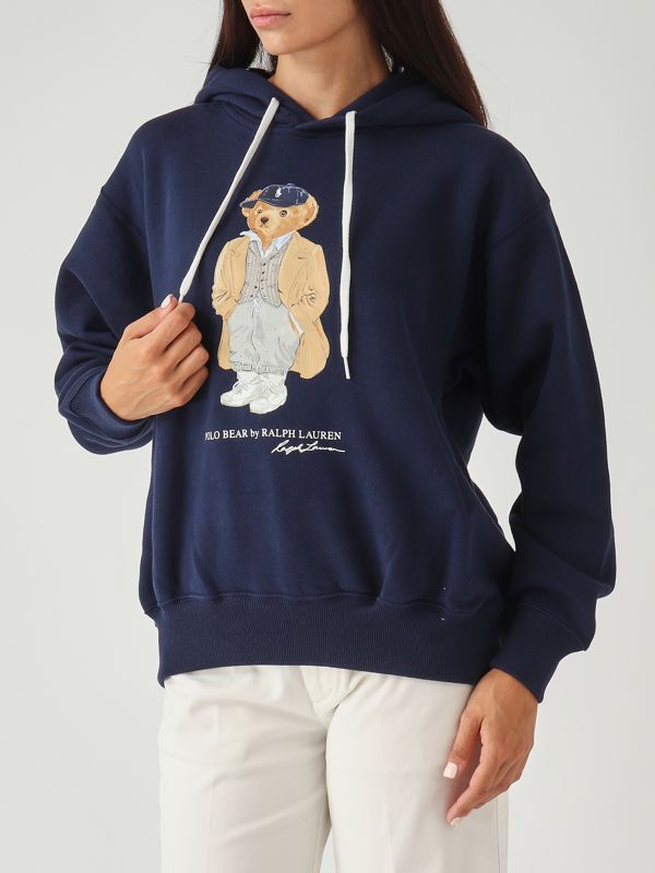 4. Sudadera de mujer de algodón Azul marino Polo Ralph Lauren 211971757
