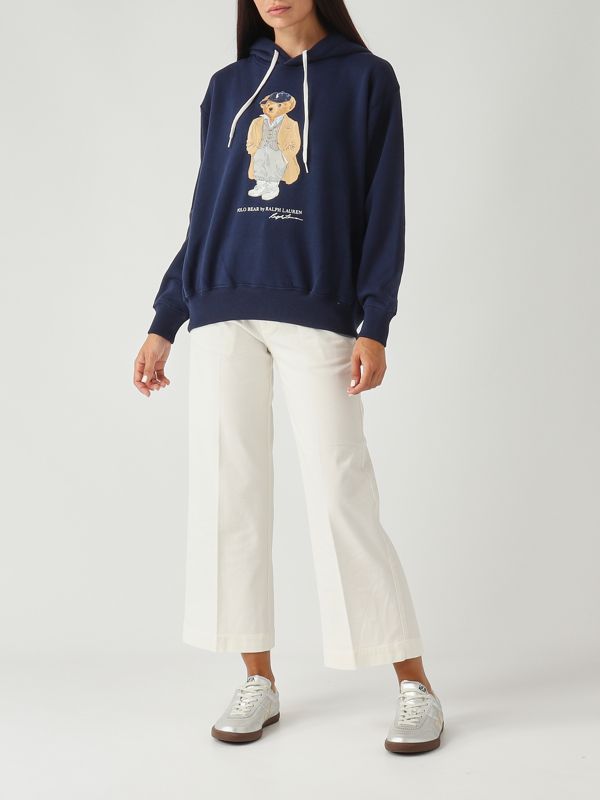 5. Sudadera de mujer de algodón Azul marino Polo Ralph Lauren 211971757