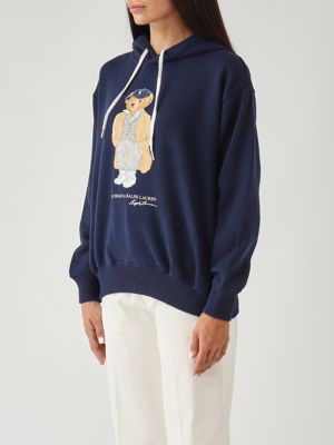 2. Felpa donna in cotone Navy Polo Ralph Lauren 211971757