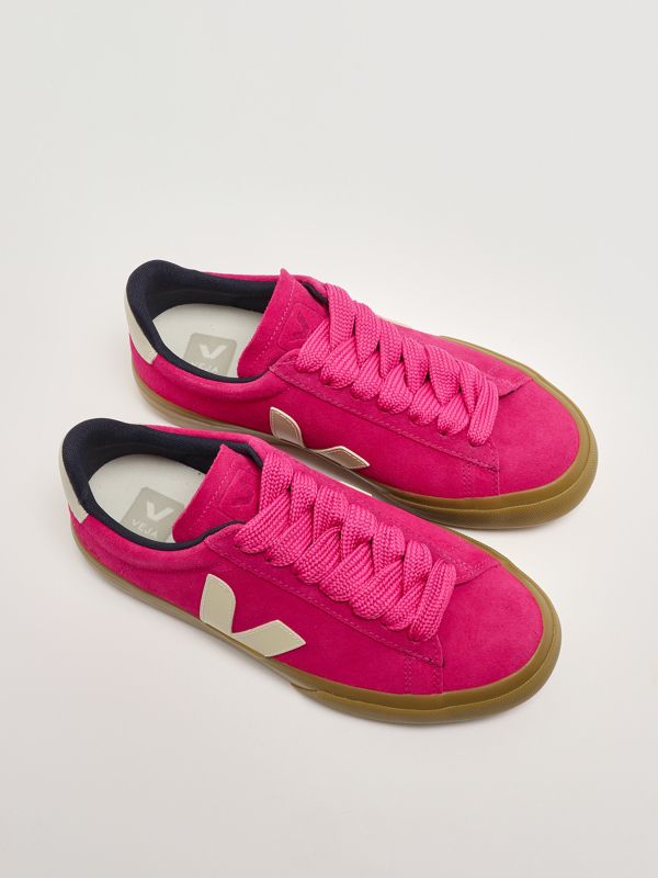 2. Campo Pierre suede sneakers for women Fuxia Veja cp0320802