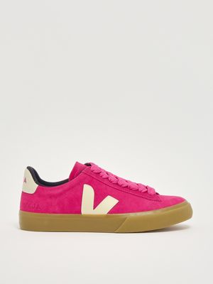 Campo Pierre Damen Turnschuhe aus Wildleder Fuxia Veja
