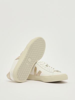 4. Campo leather sneakers for women White-Gold Veja cp0503495