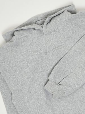 3. Sweat en coton extensible pour fille Gris Twinset 252gj2010