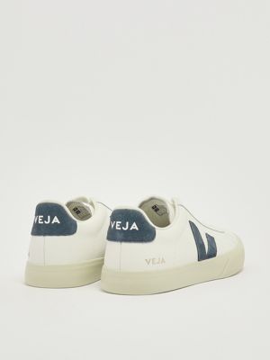 3. Campo Leder O.T. Herren-Turnschuhe Weiß-Denim Veja cp0503121b