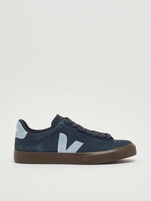 Campo Bold suede sneakers for men Blue Veja