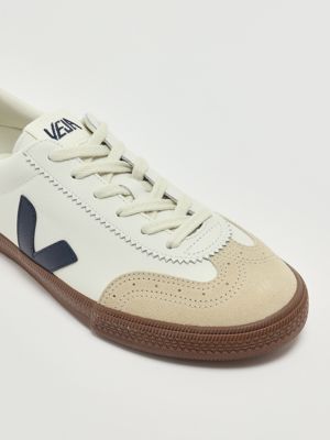 5. Volley O.T. leather sneakers for men White-Blue Veja vo2003531b