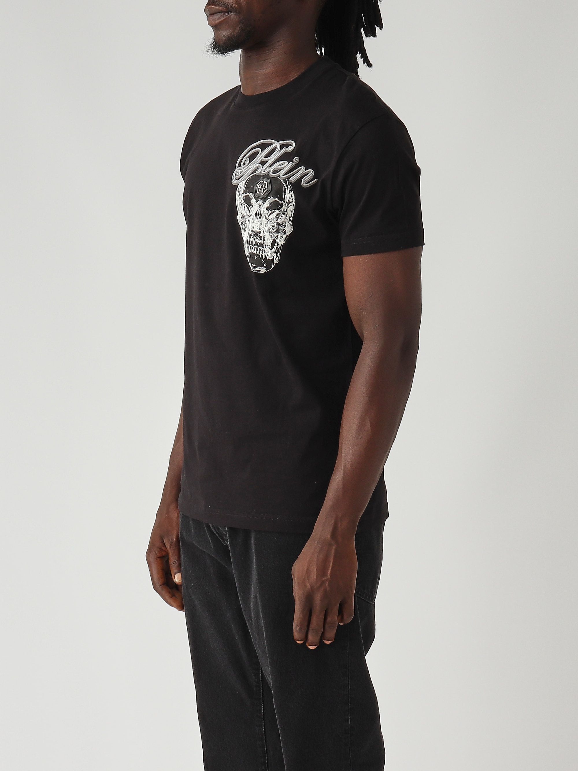 Cotton jersey T-shirt for men faecmtk8530pjy002n Black