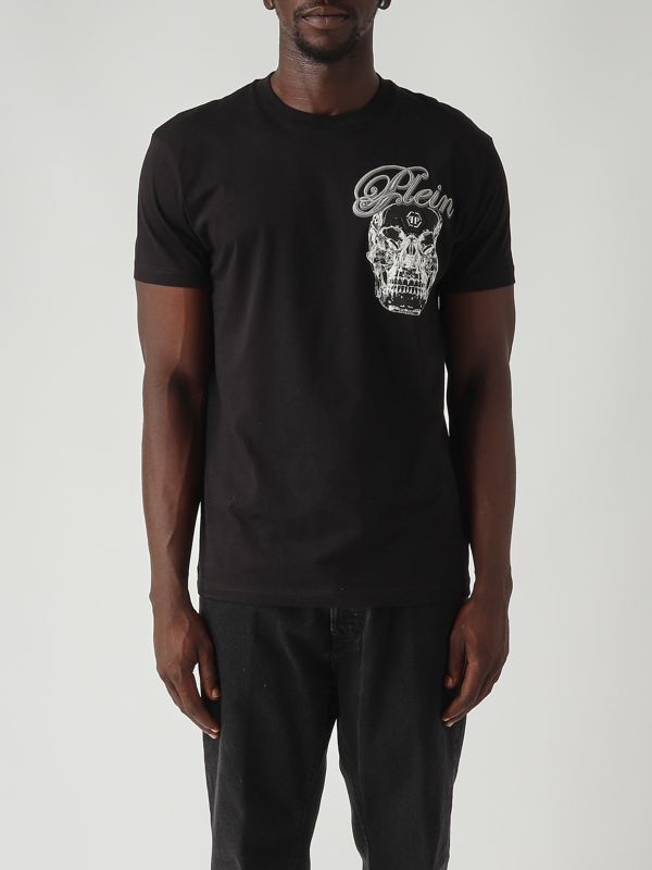 Cotton jersey T-shirt for men faecmtk8530pjy002n Black