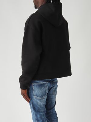 4. Cotton blend sweatshirt for men Black Dsquared2 s79gu0144d25007