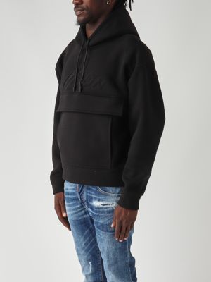 3. Cotton blend sweatshirt for men Black Dsquared2 s79gu0144d25007