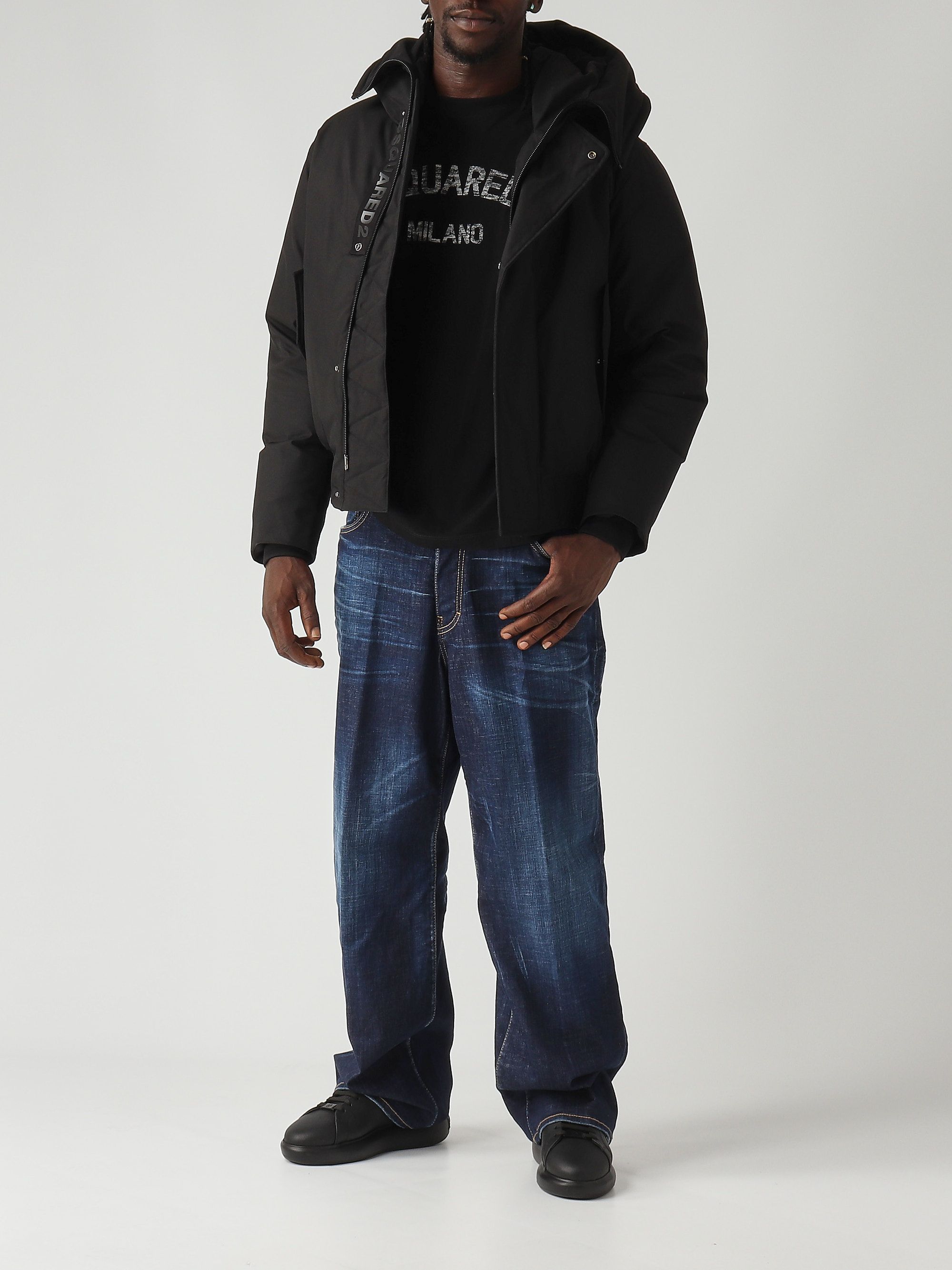 Bomber CAPSIZE Avec Capuche Noir - Taille M, Occasion Très Bon état, Style Cool