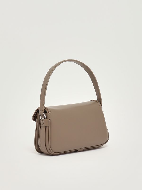 3. Borsa donna in pelle liscia Tortora Emporio Armani ew002806af17655