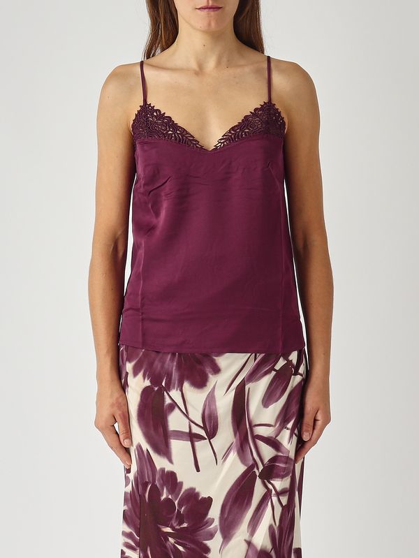 1. Damentop aus Viskose Trester Twinset 252tp2481