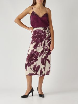 2. Damentop aus Viskose Trester Twinset 252tp2481