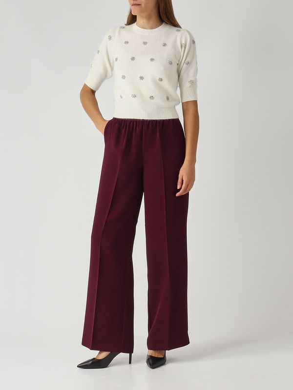2. Pantalón de mujer de crepé Orujo Twinset 252tp2611