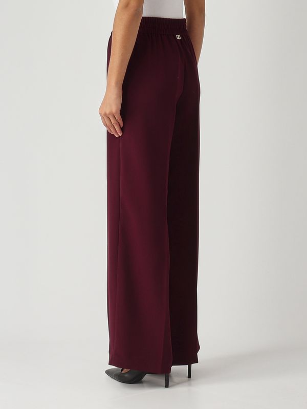 4. Pantalón de mujer de crepé Orujo Twinset 252tp2611