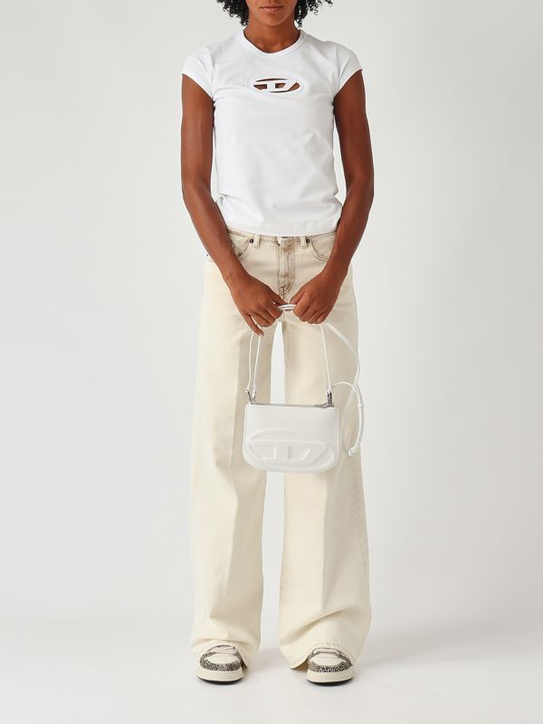 Viento Woman Captain Maglietta Donna In Cotone Bianco – Basic Urban Regular Fit, Perfetta Per Look Casual Di Tutti I Giorni - 3