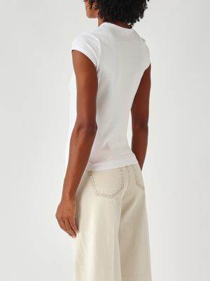 4. T-shirt T-Angie en coton pour femme Blanc Diesel a062680afaa