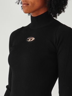 5. Abito donna M-Zary-B in misto viscosa Nero Diesel a141860dlax