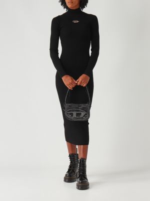 2. Abito donna M-Zary-B in misto viscosa Nero Diesel a141860dlax