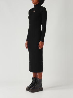 3. Abito donna M-Zary-B in misto viscosa Nero Diesel a141860dlax