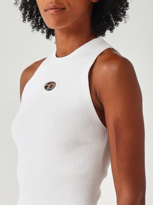 5. M-Caddix Oberteil für Frauen aus Viskosemischung Weiß Diesel a174500dlax