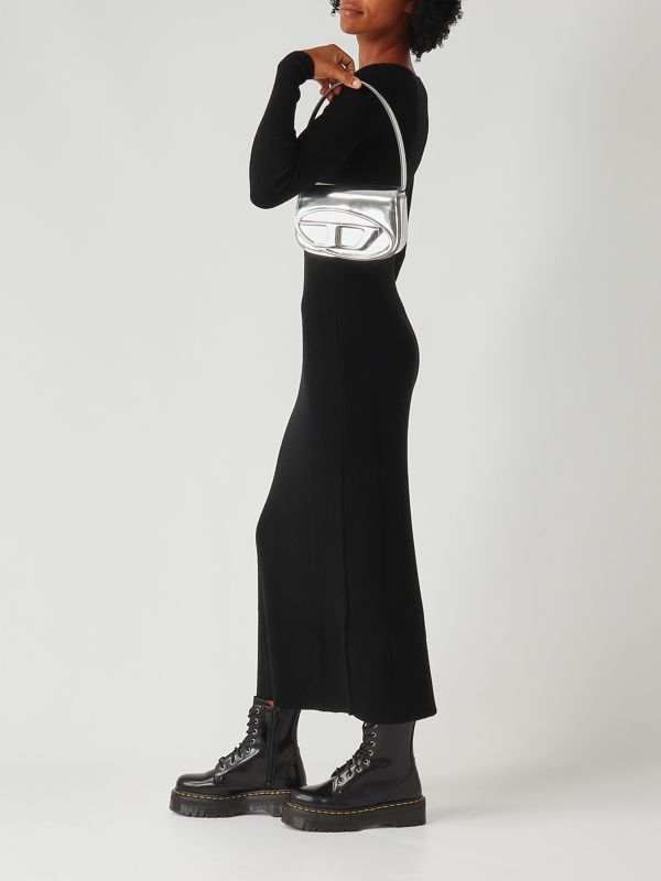 2. Vestido de mujer M-Oloni de lana Negro Diesel a189050plbf