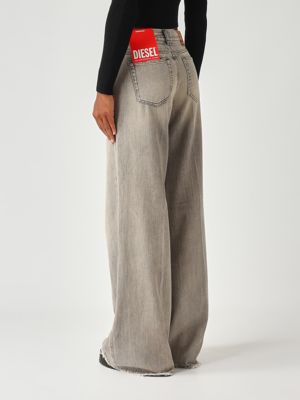 4. Damenjeans D-Akemi L.32 aus Baumwolle und Lyocell Vintage Denim Diesel a03624068ru