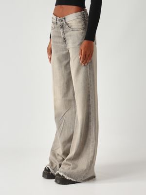 3. Damenjeans D-Akemi L.32 aus Baumwolle und Lyocell Vintage Denim Diesel a03624068ru