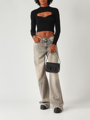 2. Damenjeans D-Akemi L.32 aus Baumwolle und Lyocell Vintage Denim Diesel a03624068ru