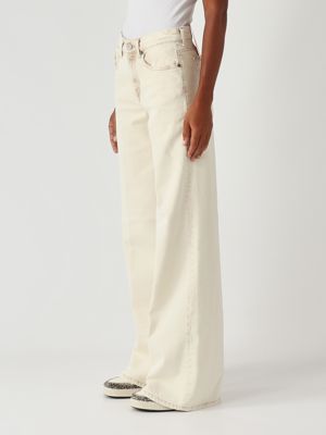 3. Damenjeans D-Akemi L.32 aus Stretch-Baumwolle Schmutziges Weiß Diesel a0362409m70