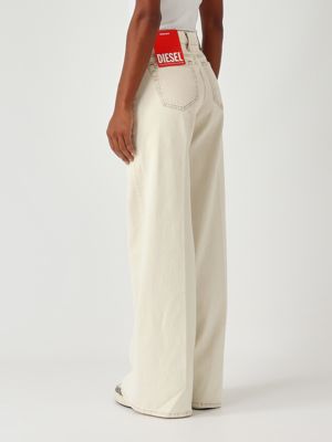 4. Damenjeans D-Akemi L.32 aus Stretch-Baumwolle Schmutziges Weiß Diesel a0362409m70