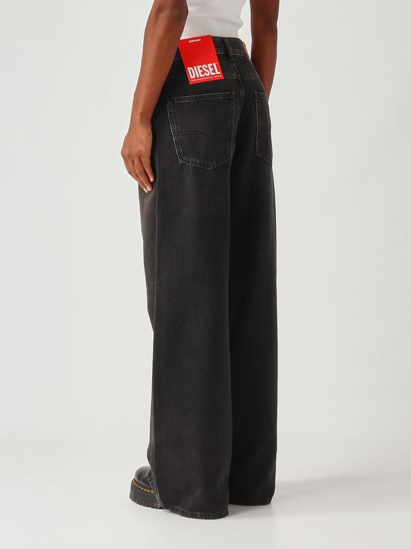Diesel D-Sire L.30 cotton denim jeans for women - Black Denim