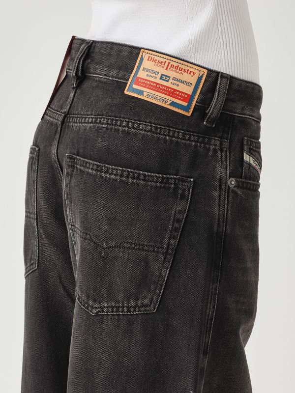 Diesel D-Sire L.30 cotton denim jeans for women - Black Denim