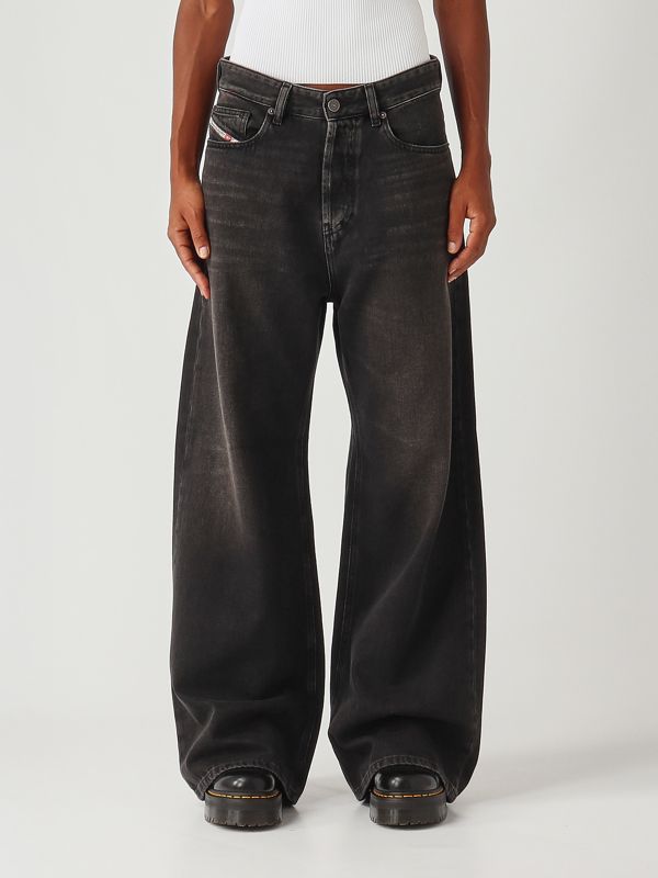 1. D-Sire L.30 cotton denim jeans for women Black Denim Diesel a0692609j96