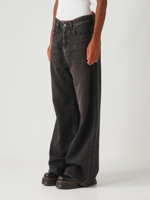 3. D-Sire L.30 cotton denim jeans for women Black Denim Diesel a0692609j96