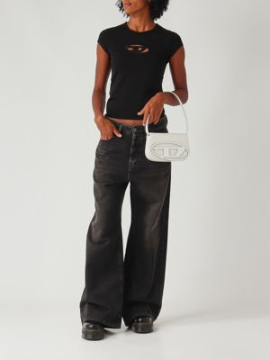 2. D-Sire L.30 cotton denim jeans for women Black Denim Diesel a0692609j96