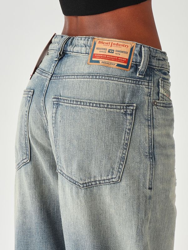 Diesel D-Sire L.30 cotton denim jeans for women - Vintage Denim