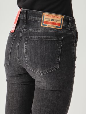 5. Jeans donna D-Abbey L.32 in cotone stretch Antracite Diesel a1100309l98