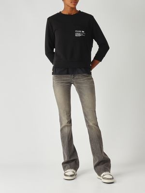 2. Damenjeans D-Ebbey aus Stretch-Baumwolle Grauer Denim Diesel a1100309l99