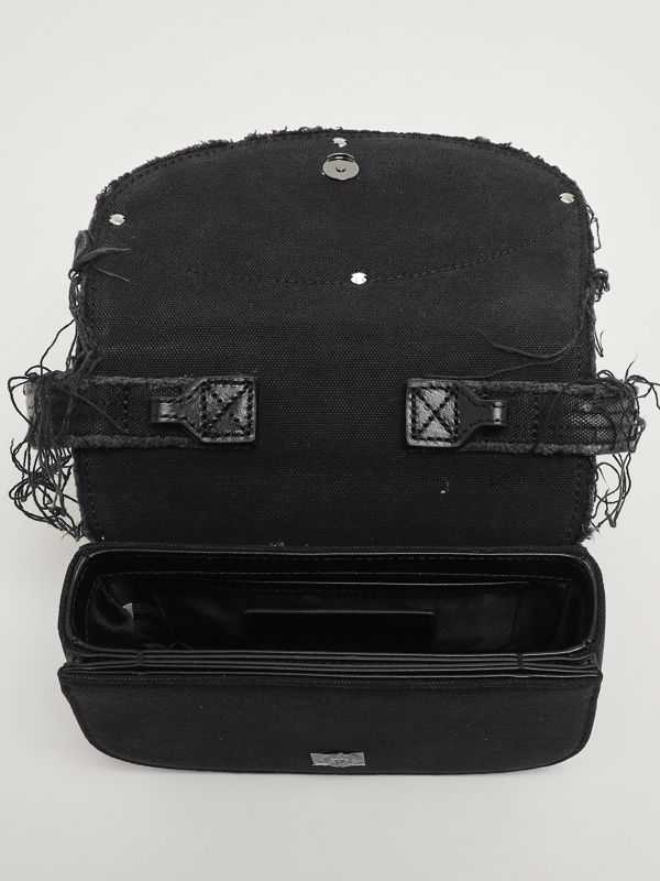 5. 1DR denim bag for women Black Denim Diesel x08396p8398