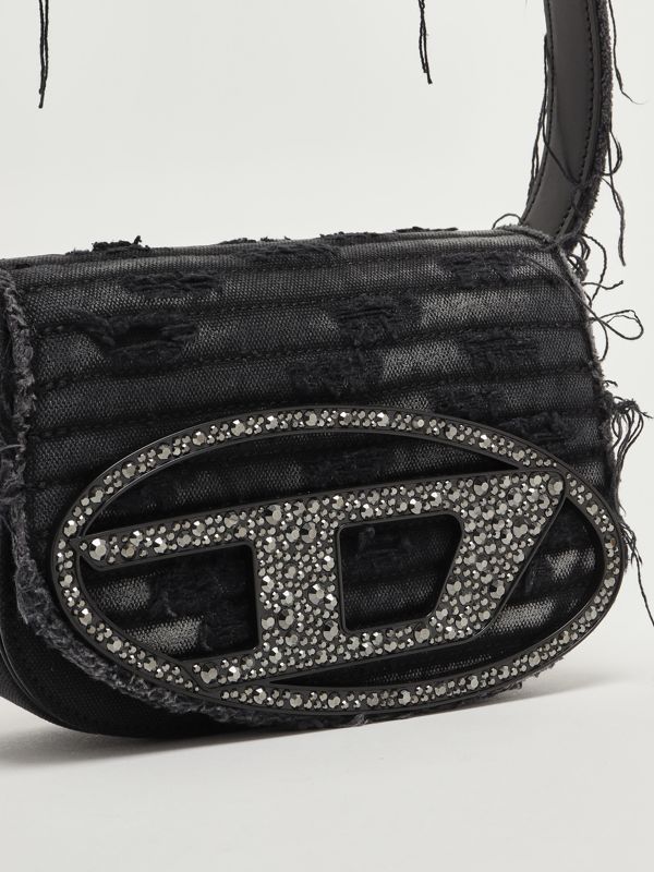 6. 1DR denim bag for women Black Denim Diesel x08396p8398