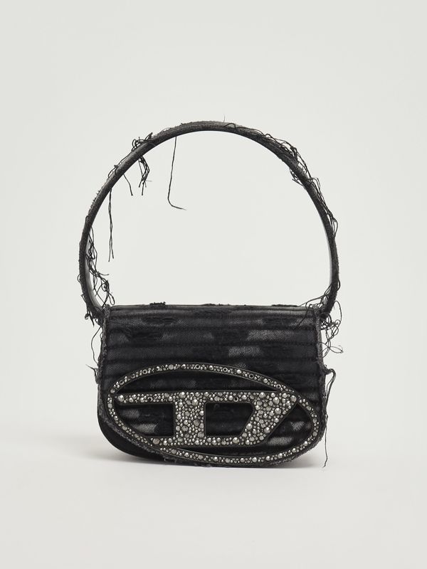 1. Damentasche 1DR aus Denim Schwarzer Denim Diesel x08396p8398