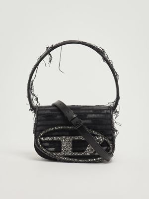 4. Damentasche 1DR aus Denim Schwarzer Denim Diesel x08396p8398