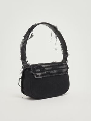 3. Damentasche 1DR aus Denim Schwarzer Denim Diesel x08396p8398