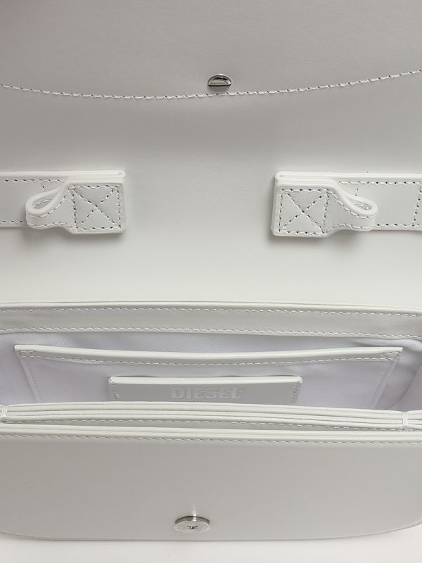 5. Borsa donna 1DR in pelle nappa Bianco Diesel x08396pr818