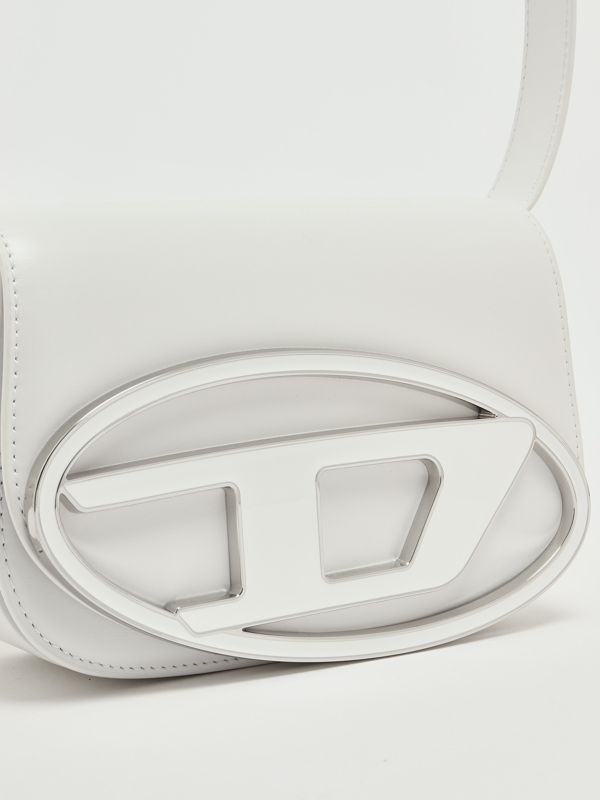 6. Borsa donna 1DR in pelle nappa Bianco Diesel x08396pr818