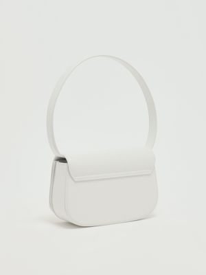 3. Borsa donna 1DR in pelle nappa Bianco