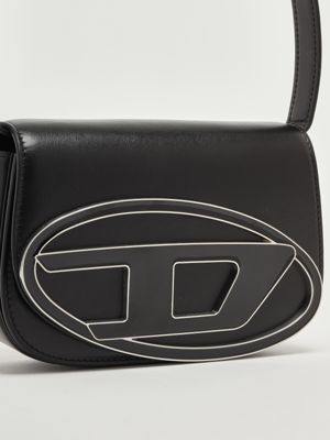 6. Borsa donna 1DR in pelle nappa Nero Diesel x08396pr818