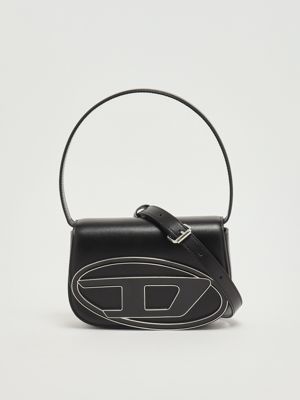 4. Borsa donna 1DR in pelle nappa Nero Diesel x08396pr818